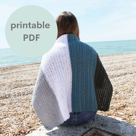 By The Sea Blanket Pattern