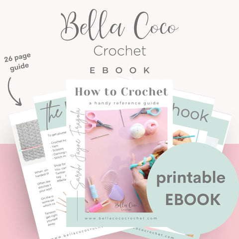 How to Crochet: A Handy Reference Guide E-Book