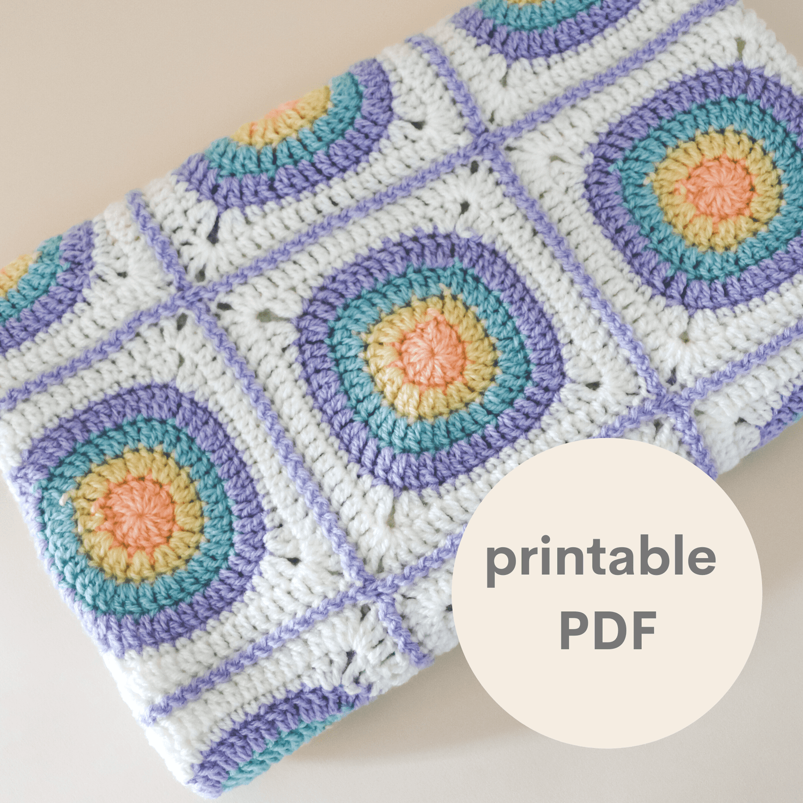 Circle of Hope Blanket Bella Coco Crochet